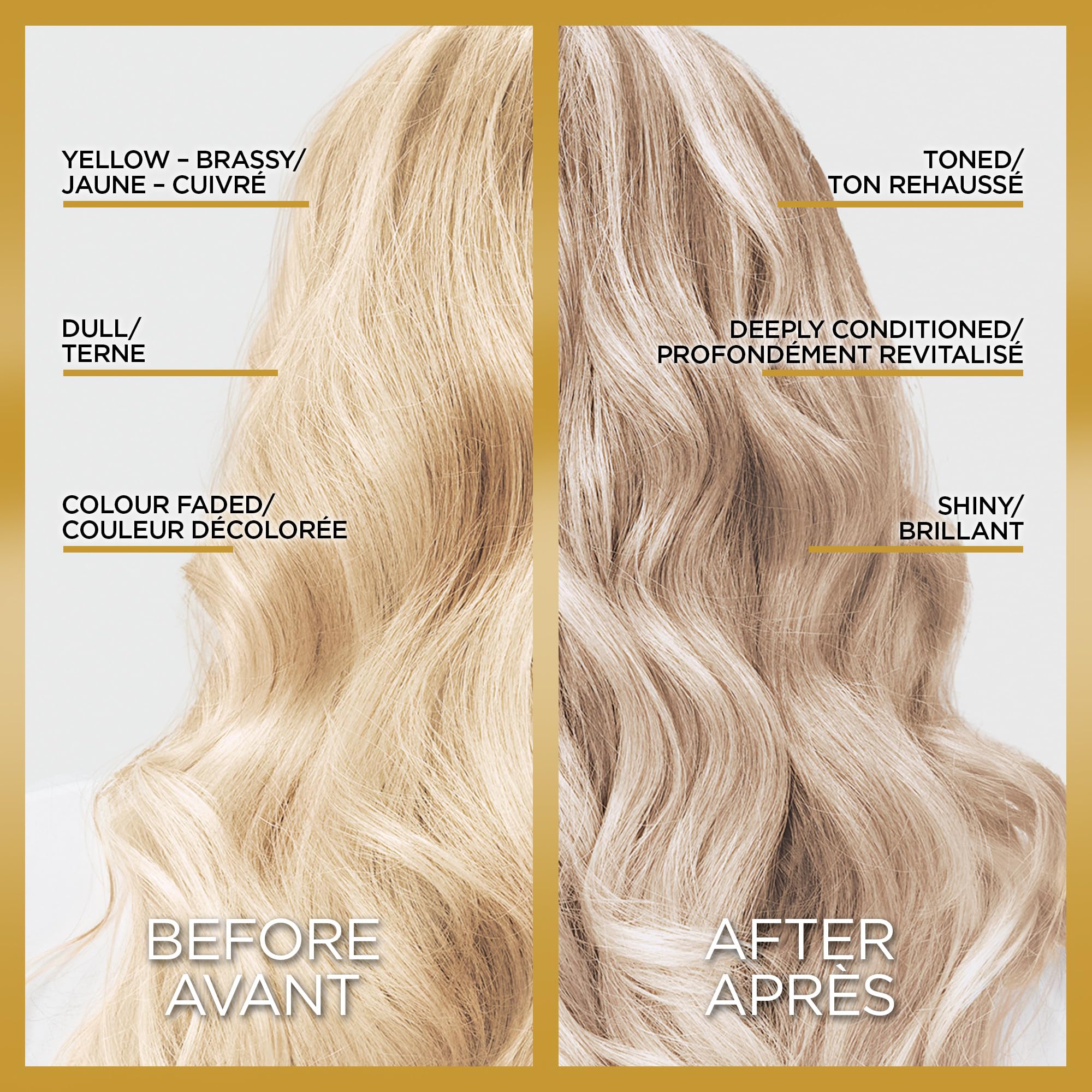 L'Oreal Paris Le Color Gloss aplicación en ducha, tono suave para rubios.