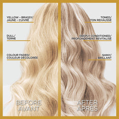 L'Oreal Paris Le Color Gloss aplicación en ducha, tono suave para rubios.