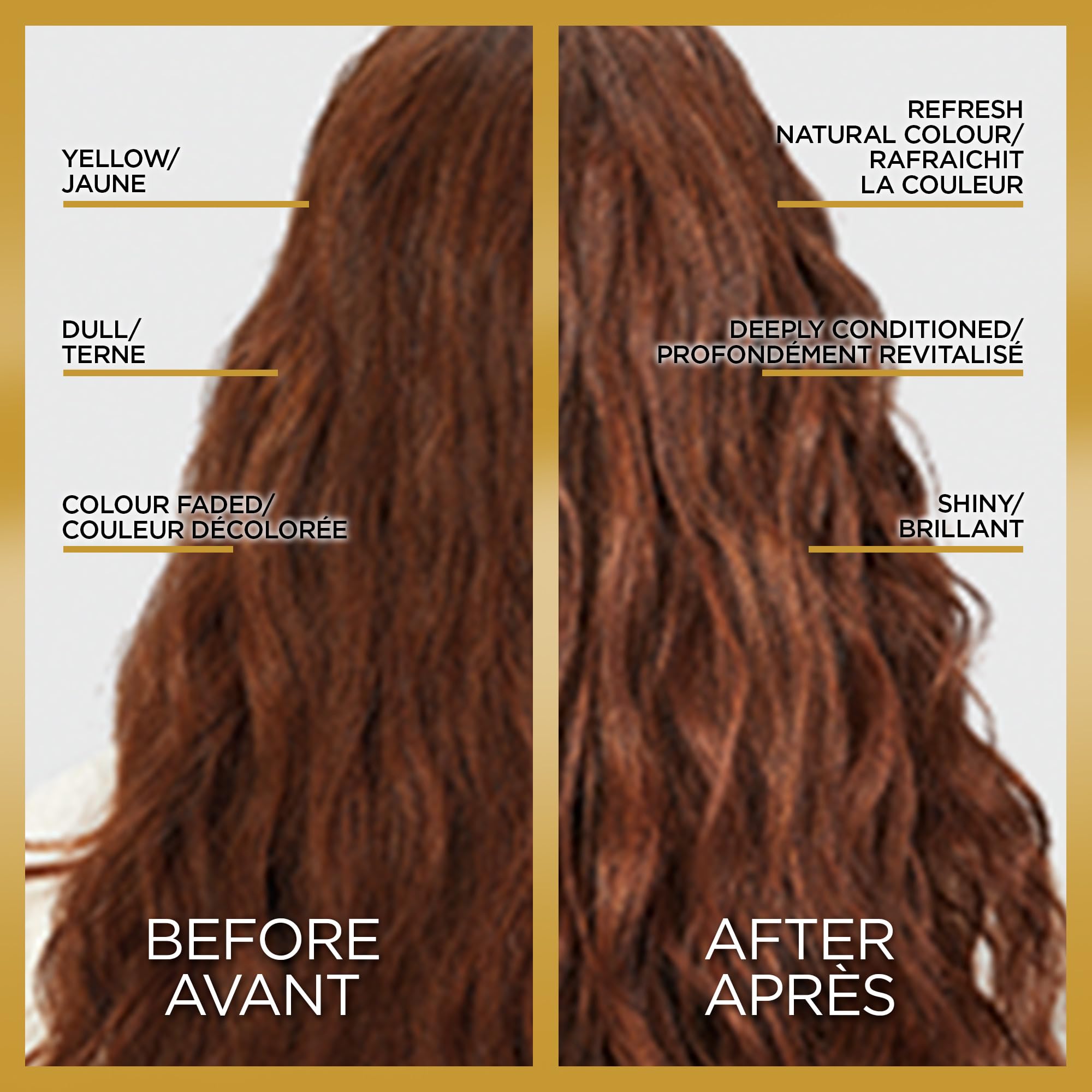 L'Oreal Paris Le Color One Step Toning Hair Gloss: aplicación en ducha para tono y brillo.