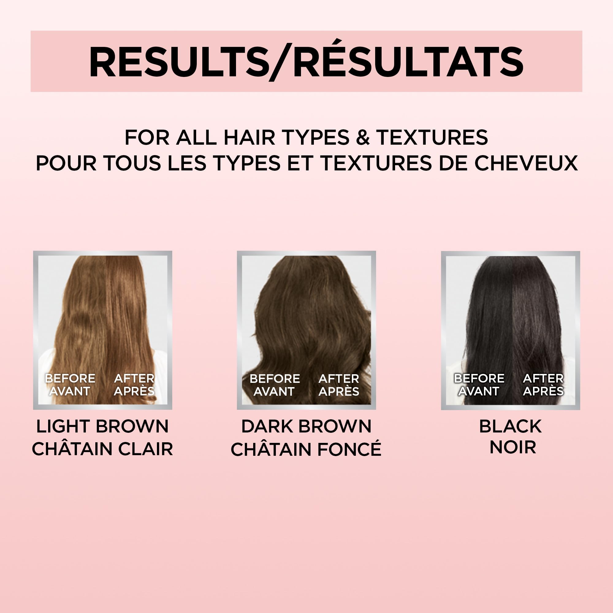 L'Oréal Paris Le Color One Step Toning Hair Gloss, base acondicionadora con coco para nutrir.