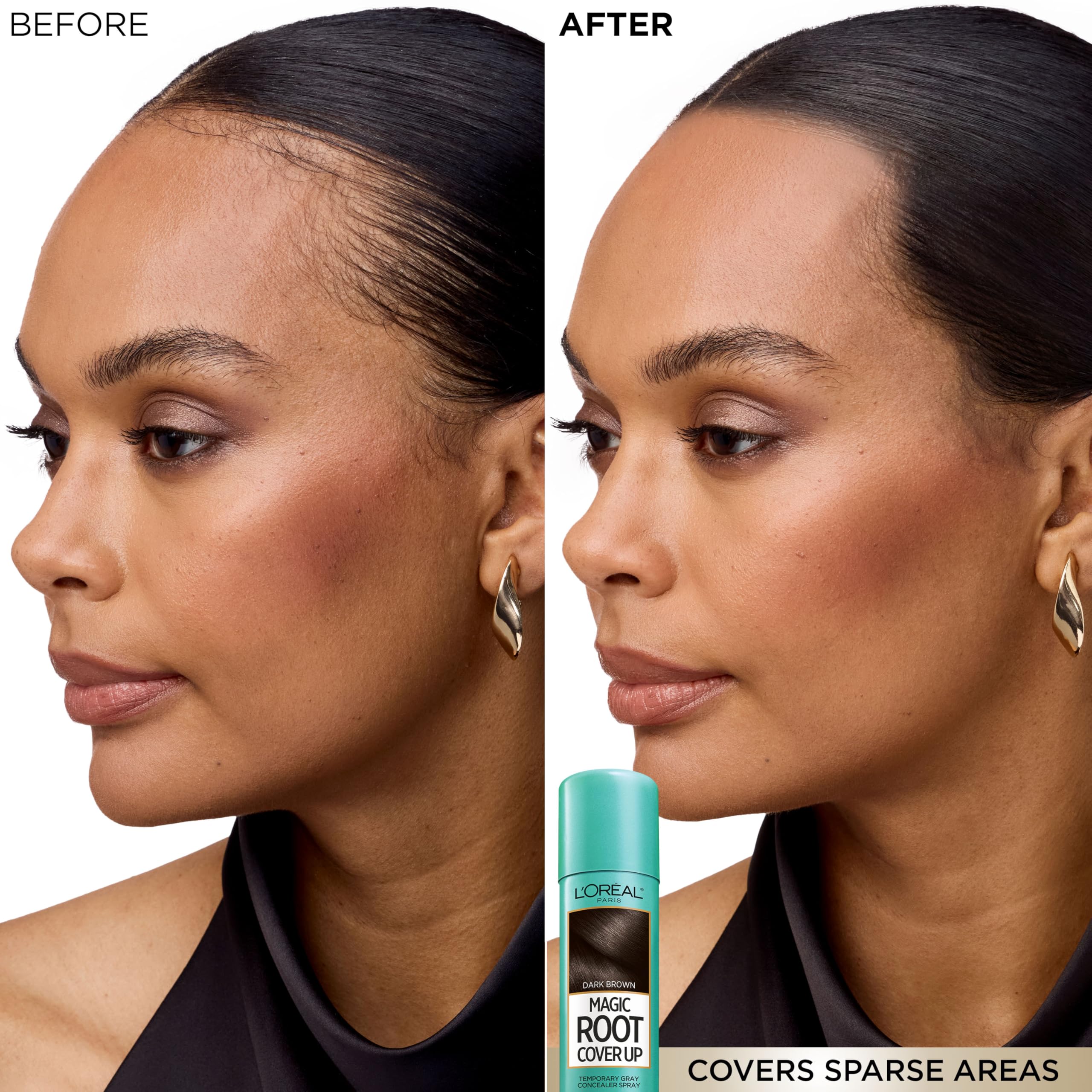 L'Oreal Paris Magic Root Cover Up textura seca y sin residuo pegajoso