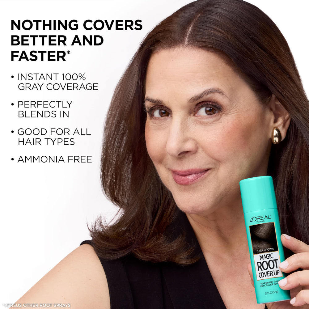 L'Oreal Paris Magic Root Cover Up tono negro.