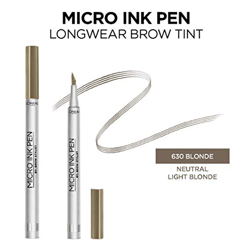 L’Oréal Paris Micro Ink Pen dermatológicamente probado para seguridad diaria.