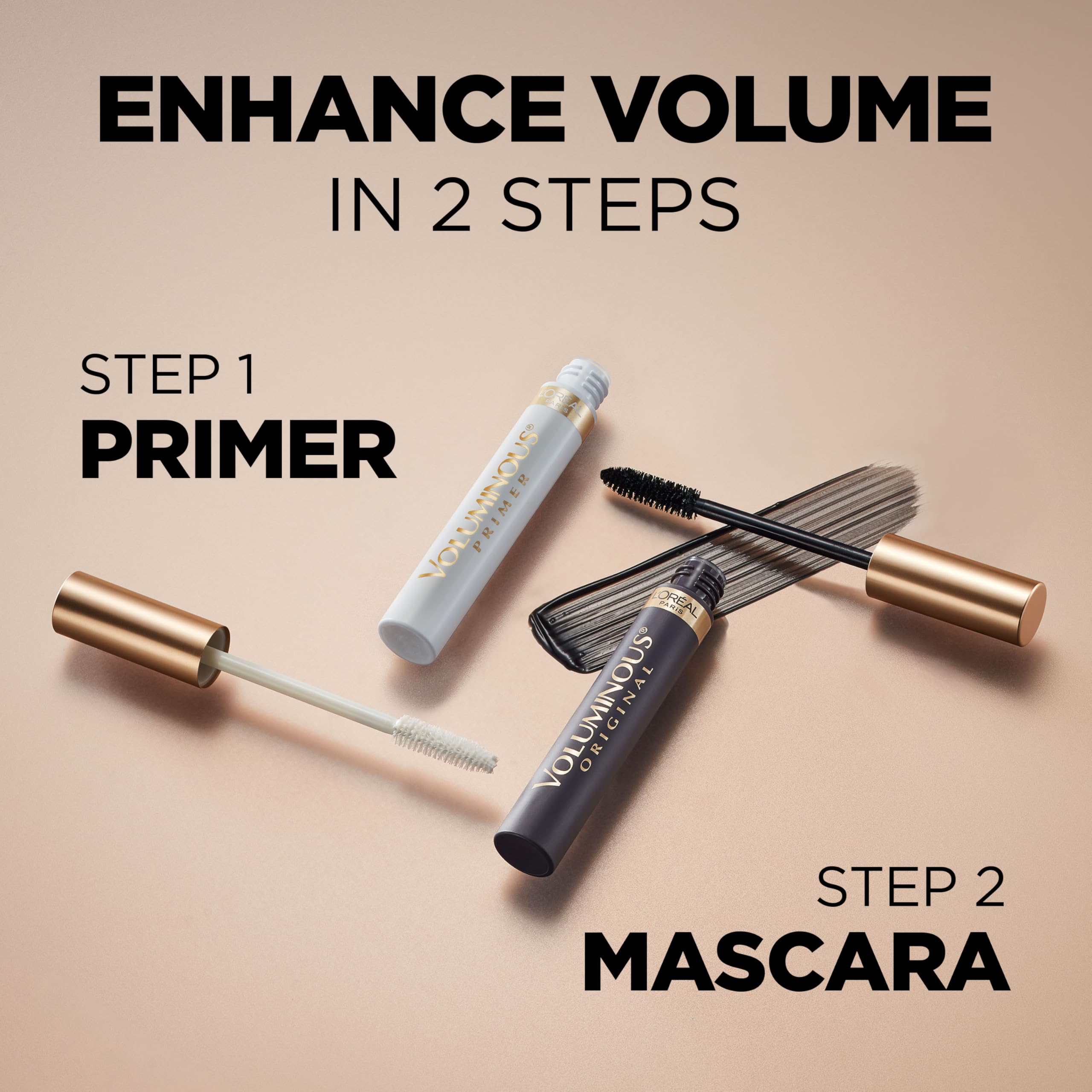L'Oreal Paris Original Voluminous Mascara empaque compacto para uso diario