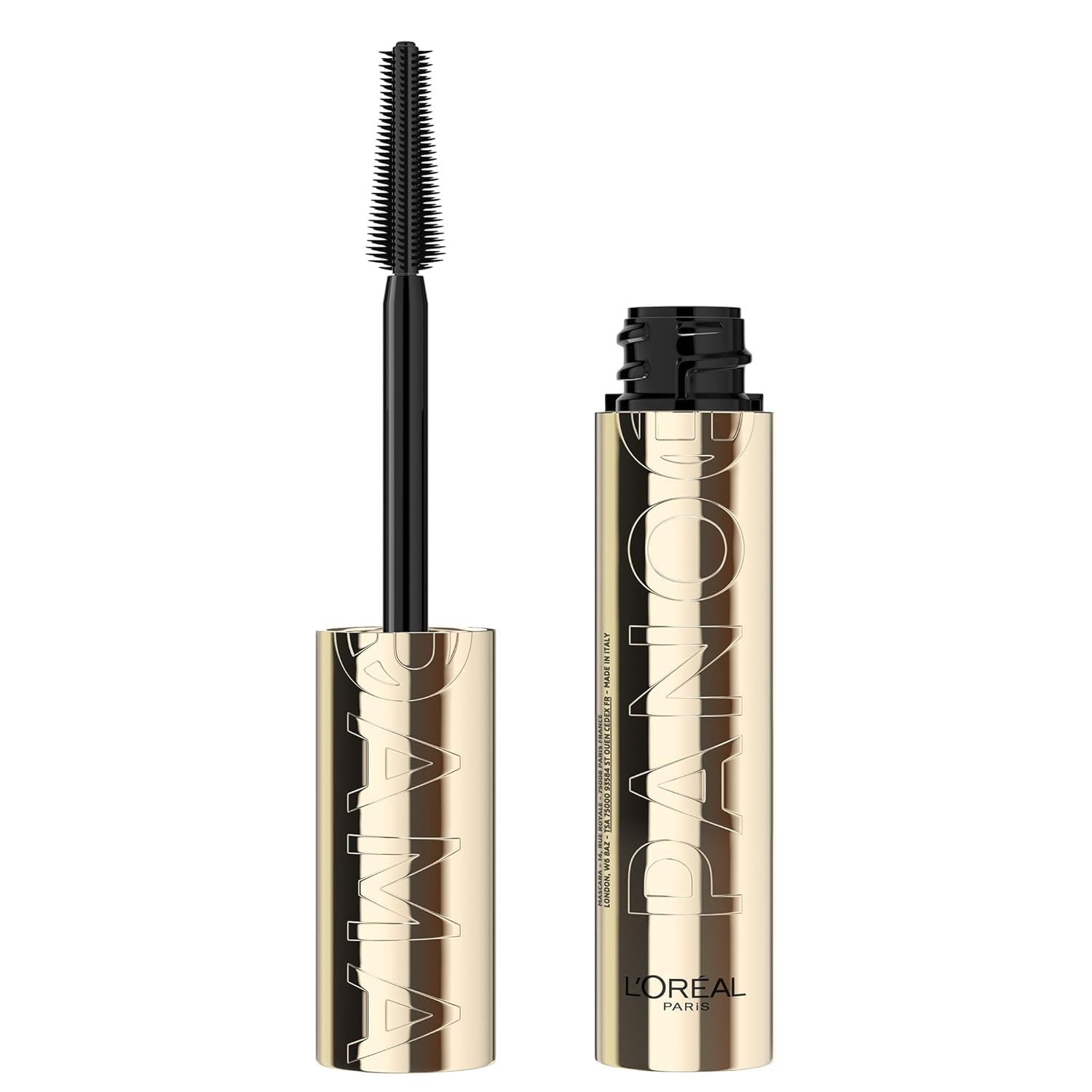 L’Oréal Paris Panorama Mascara: aplicación de esquina a esquina para pestañas abiertas y definidas.