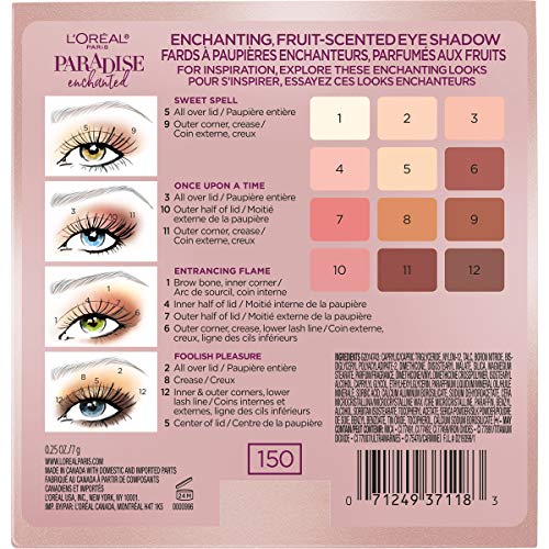 Paradise Encantada de L'Oreal Paris, sombra ámbar bronce para tono cálido