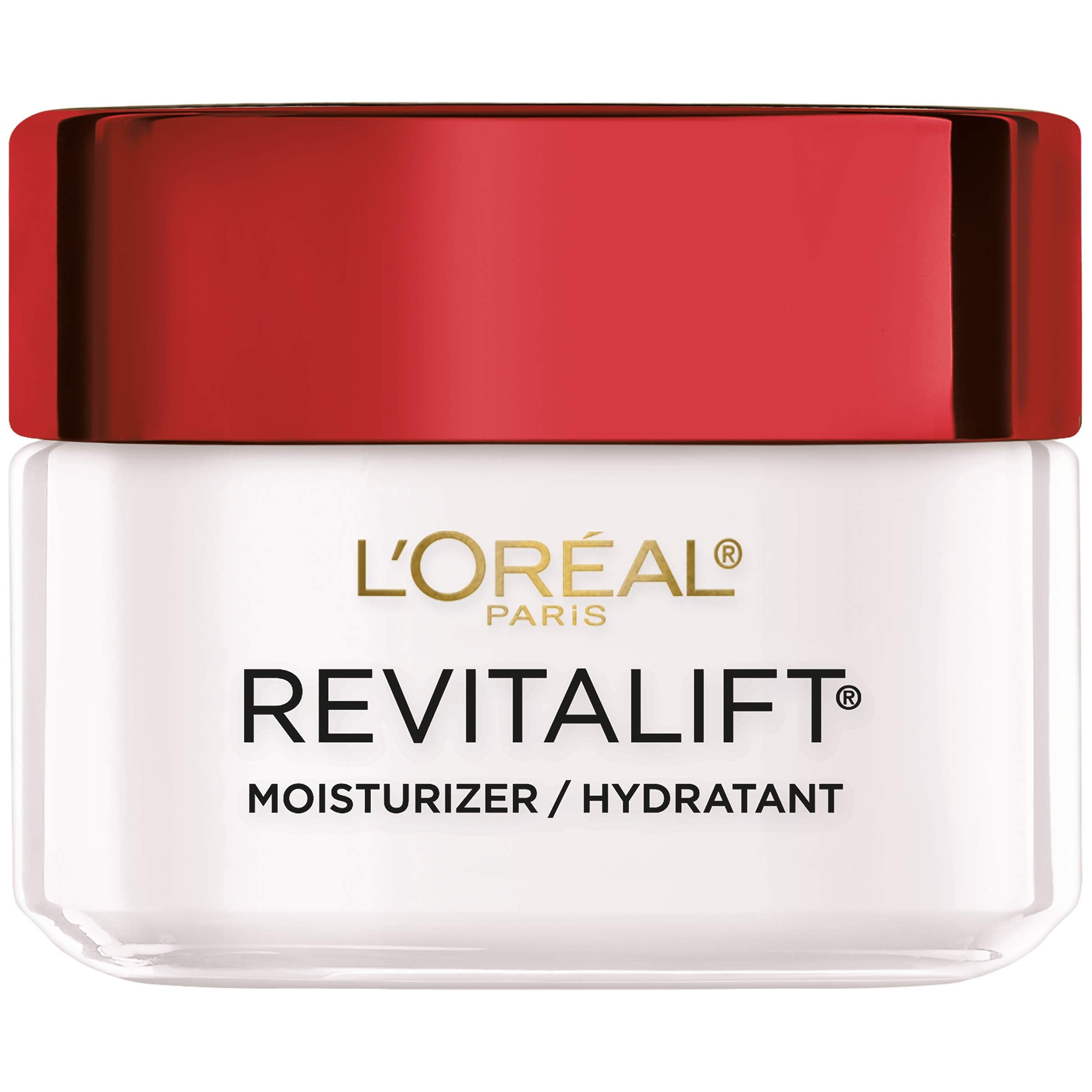 L'Oréal Paris Revitalift crema día rostro y cuello: suaviza arrugas visibles.