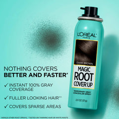 Botella de L'Oréal Paris Root Cover Up, aplicación de secado rápido.
