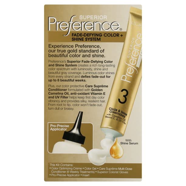 L’Oréal Paris Superior Preference 9GR empaque robusto facilita almacenamiento y uso.