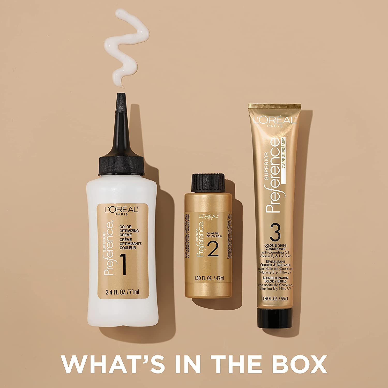 L’Oréal Paris Superior Preference 9GR mezcla crema suave para aplicar con facilidad.