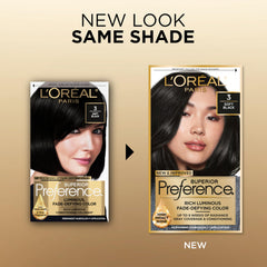 L'Oréal Paris Superior Preference crema reveladora para cobertura de canas y tono uniforme.