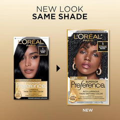 Desarrollador crema de L'Oreal Paris Superior Preference para fijar el tono.
