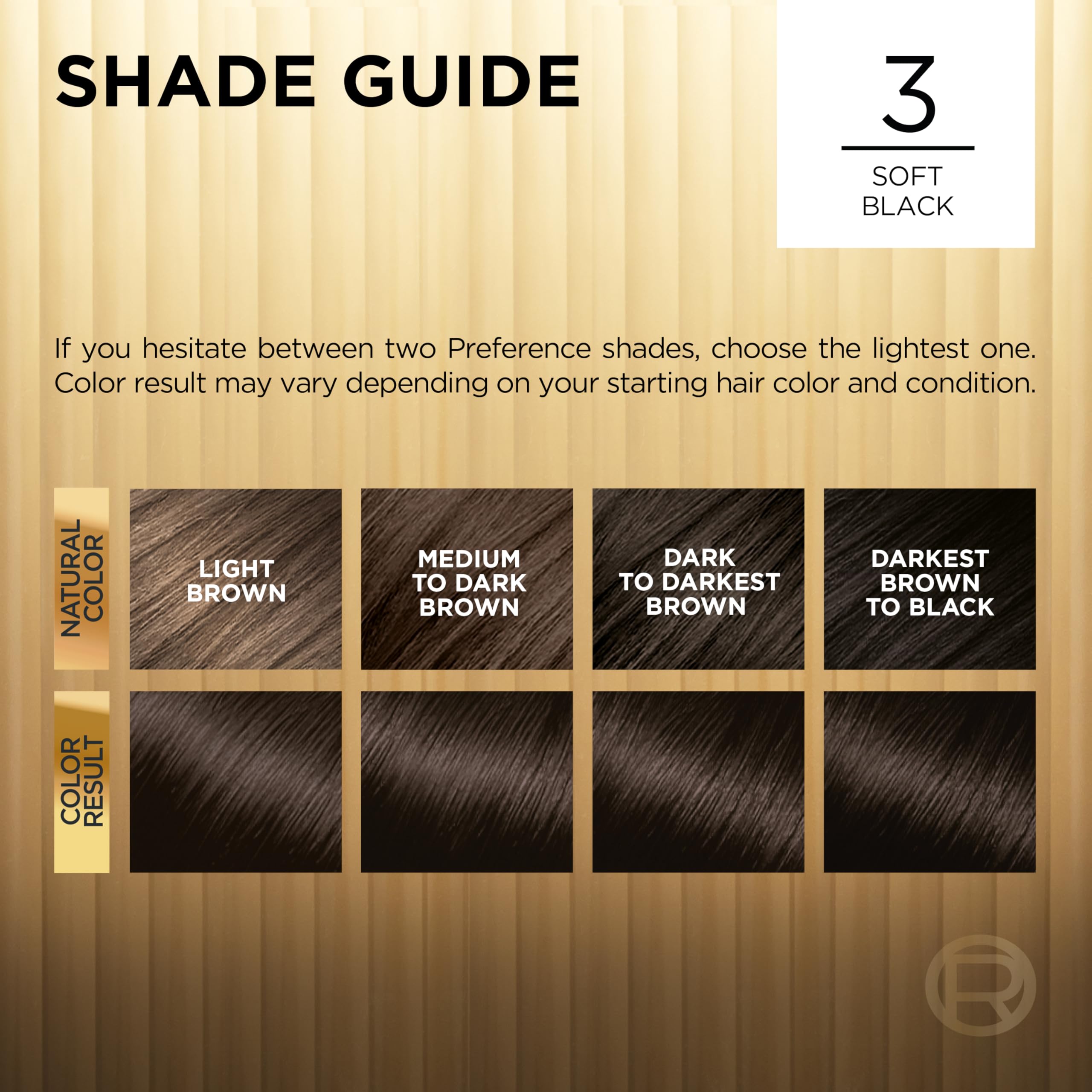 L'Oréal Paris Superior Preference guantes incluidos para una aplicación limpia.