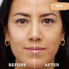 L'Oréal Paris True Match polvo compacto W4, aplicador incluido para aplicación rápida.