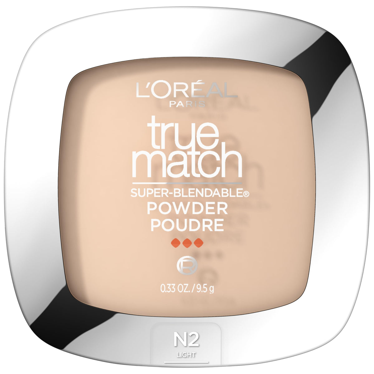L’Oréal Paris True Match Polvo N2 Light: empaque variado para retoques en cualquier lugar.