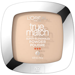 L’Oréal Paris True Match Polvo N2 Light: empaque variado para retoques en cualquier lugar.
