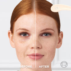True Match Radiant Serum Concealer used for under-eye dark circle coverage.
