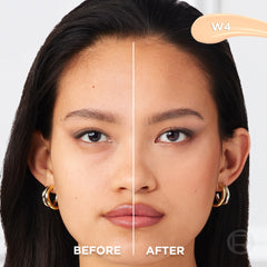L'Oreal Paris True Match Radiant Serum Concealer demonstrates instant under-eye coverage.