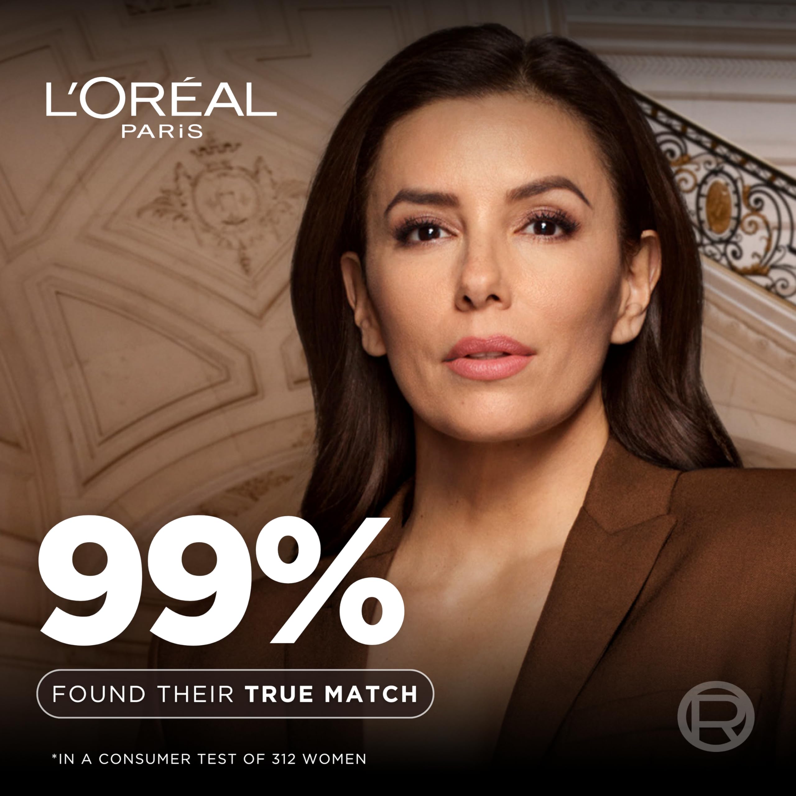 L'Oreal Paris True Match texture close-up on skin, highlighting natural finish.