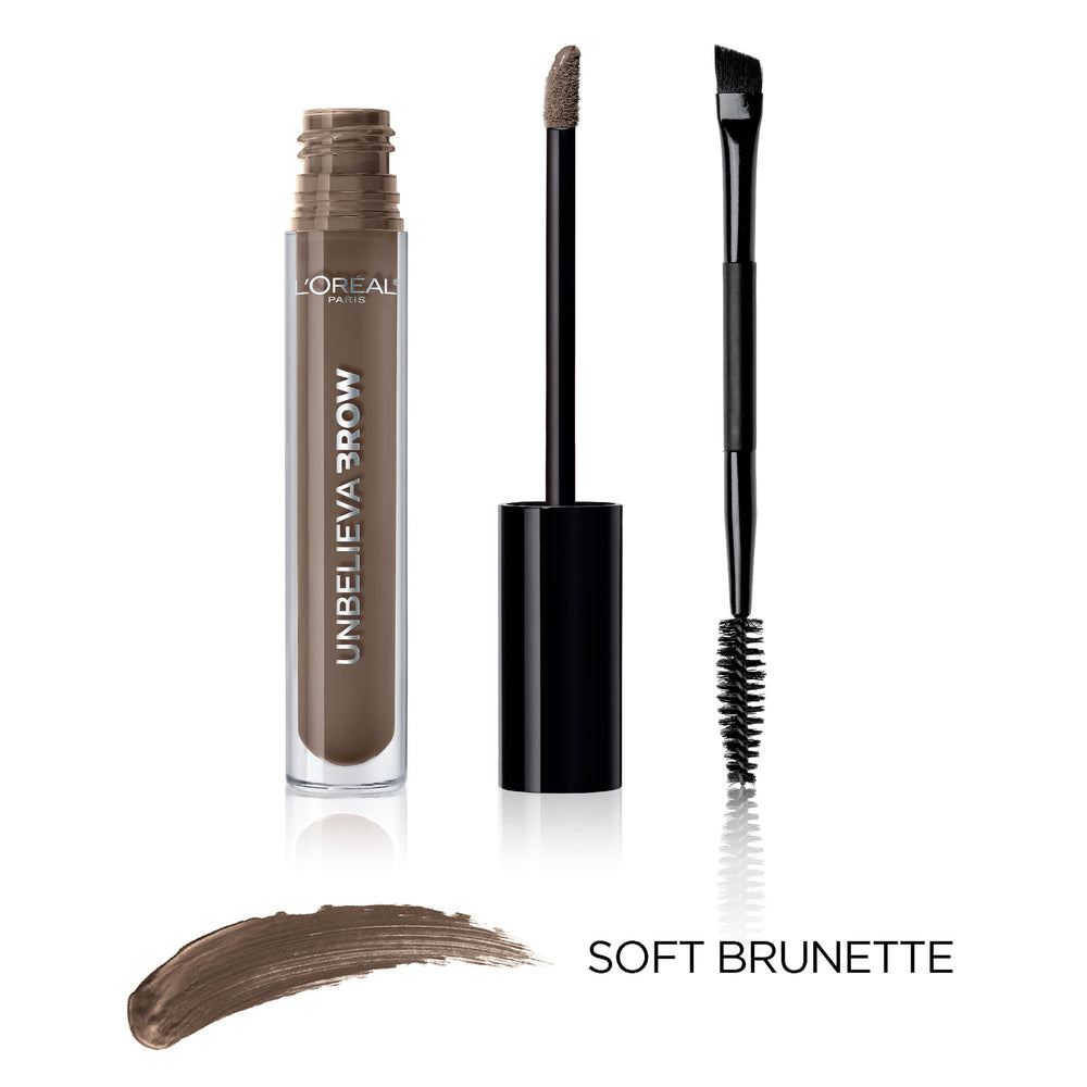 L'Oreal Paris Unbelieva-Brow - tono Castaño Suave para looks naturales.