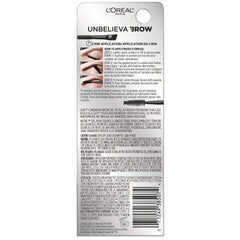 L'Oreal Paris Unbelieva-Brow acabado denso para mayor volumen en las cejas