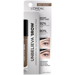 L'Oreal Paris Unbelieva-Brow - cepillo espiral para peinar y definir cejas con rapidez.