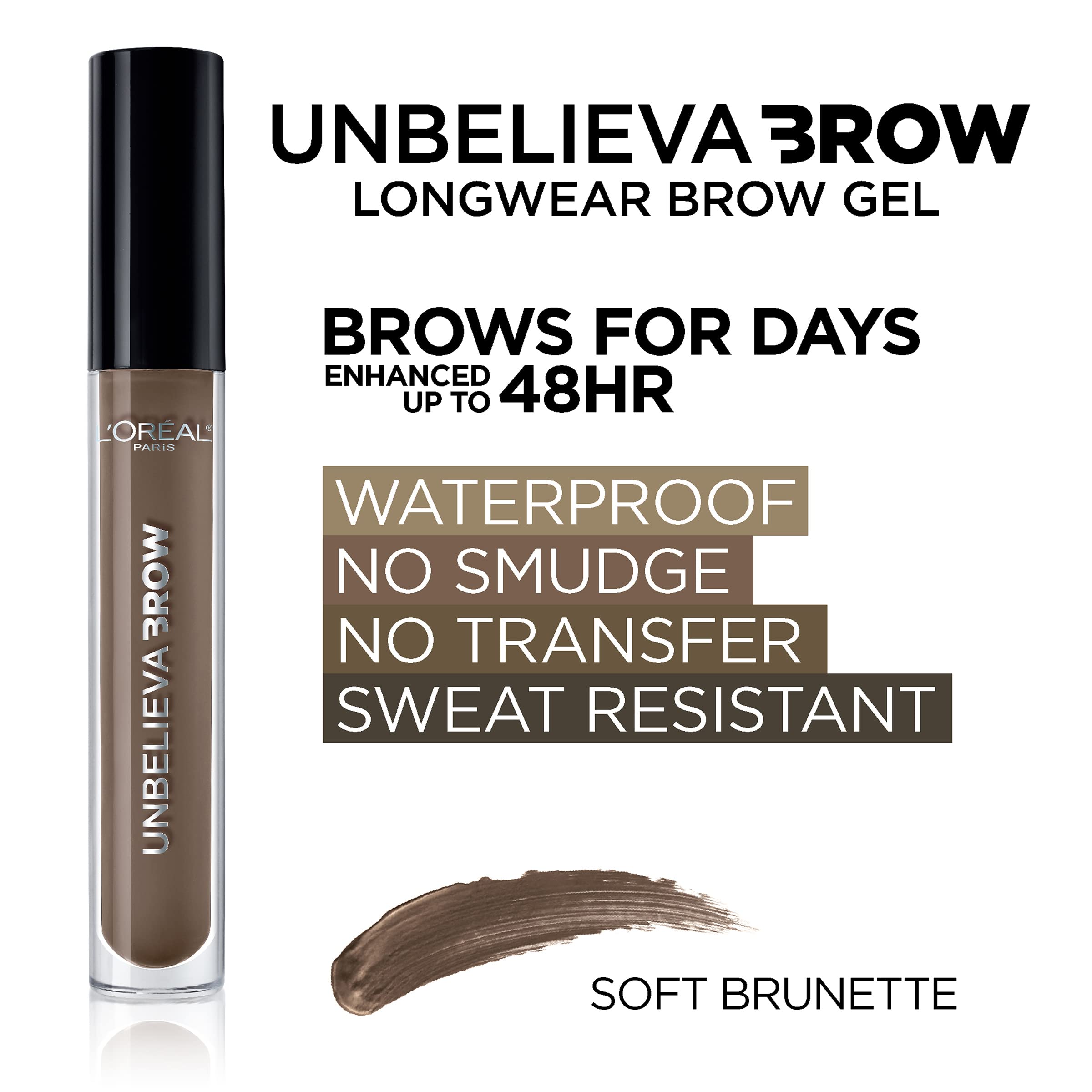 L'Oreal Paris Unbelieva-Brow - perfecto para uso diario y resistente al sudor.