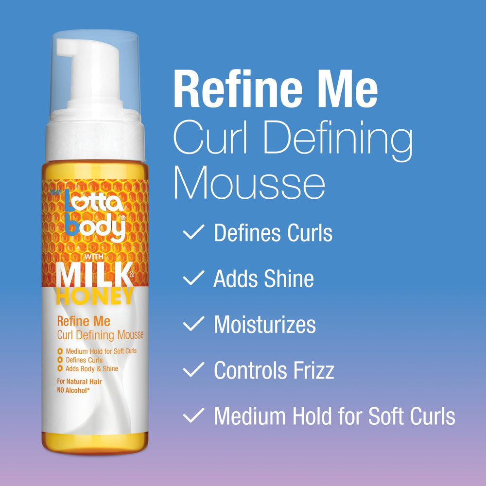 Control del encrespamiento con Refine Me Mousse para rizos más controlados