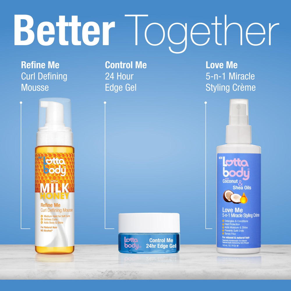 Peinado suave con Refine Me Mousse, sin peso ni residuo