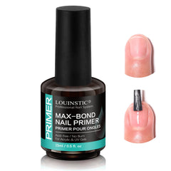 LOUINSTIC primer uñas ácido libre, olor suave para una preparación segura.