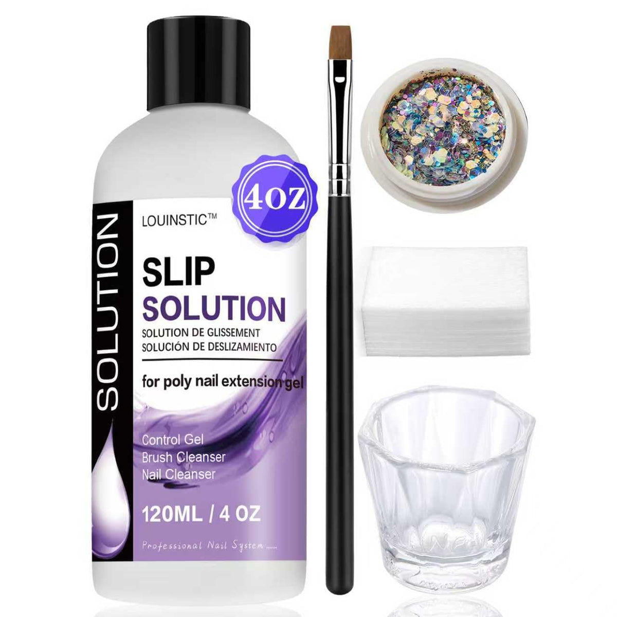 Louinstic solución deslizante: kit completo para una aplicación suave.