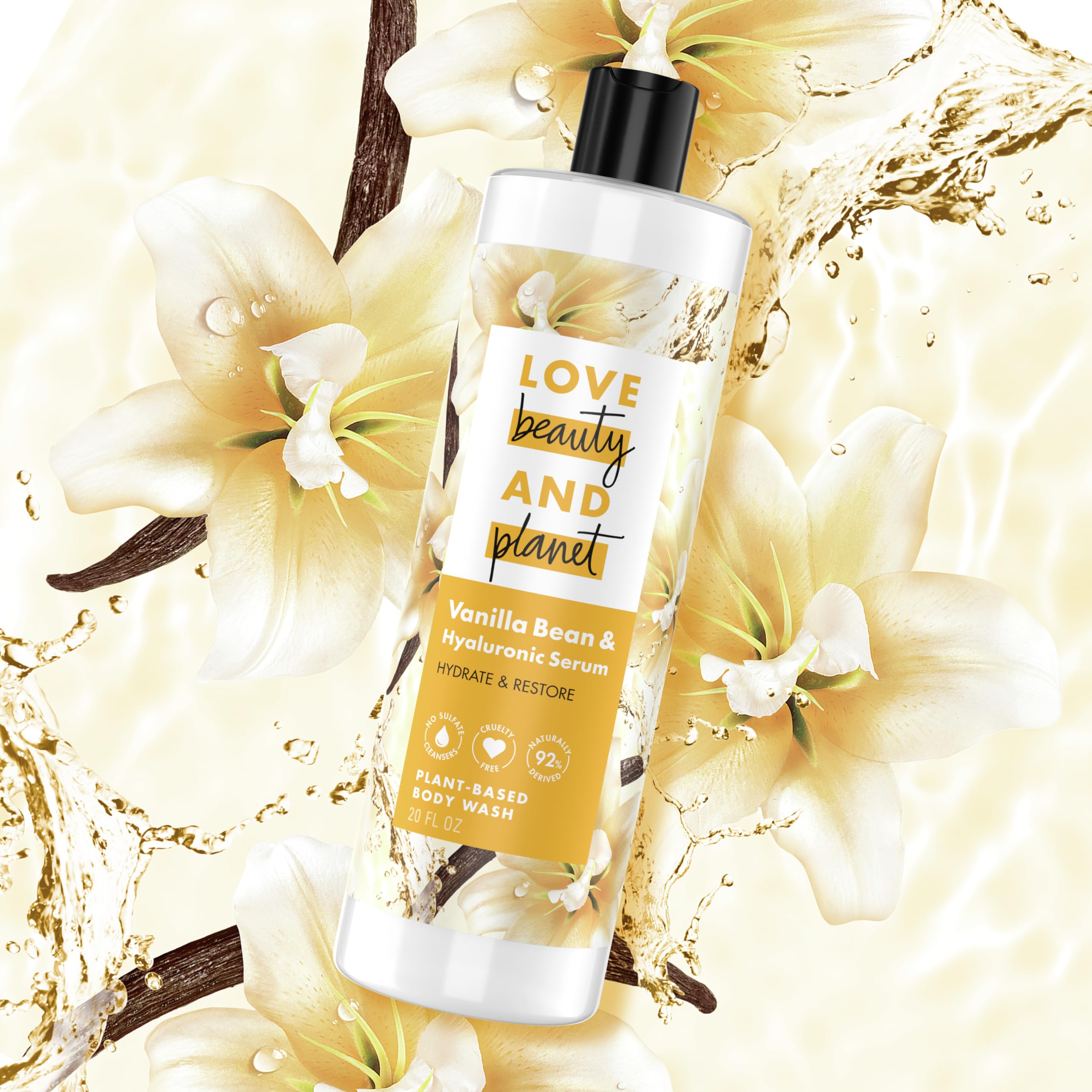 Love Beauty And Planet envase 100% reciclado listo para reciclar