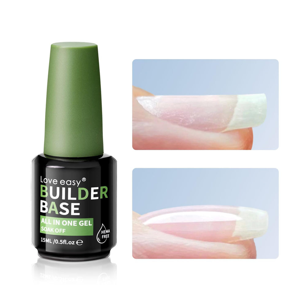 Love easy gel de construccion, botella lista para adherencia duradera