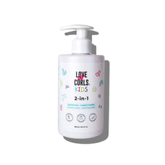 Love Ur Curls Kids 2 en 1 champú y acondicionador sin fragancia para uso diario