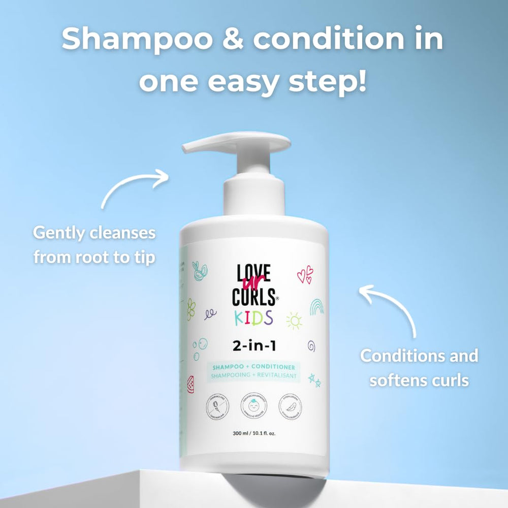 Love Ur Curls Kids desenredo fácil en rizos suaves