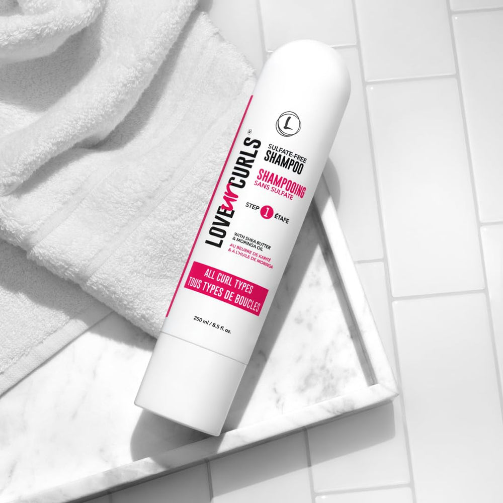 Empaque de Love Ur Curls Shampoo cómodo y ecológico