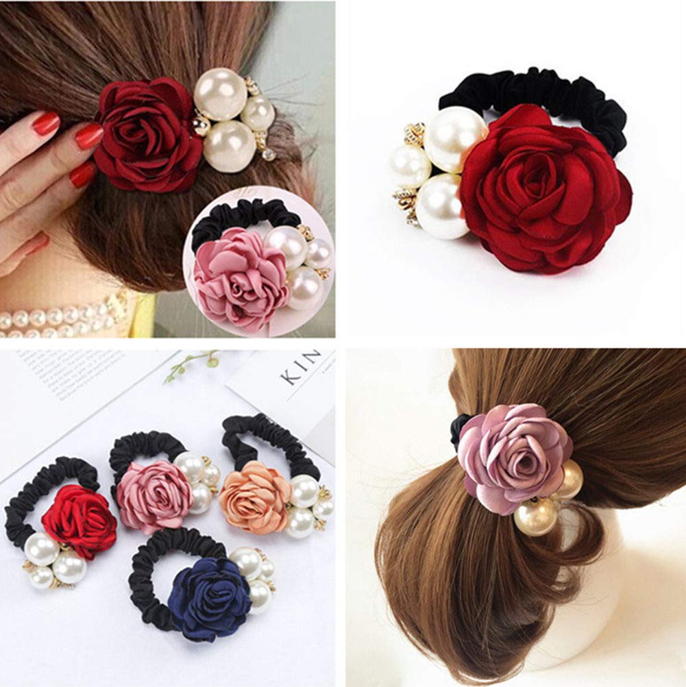LOVEF conjunto de 4 lazos para peinados variados.