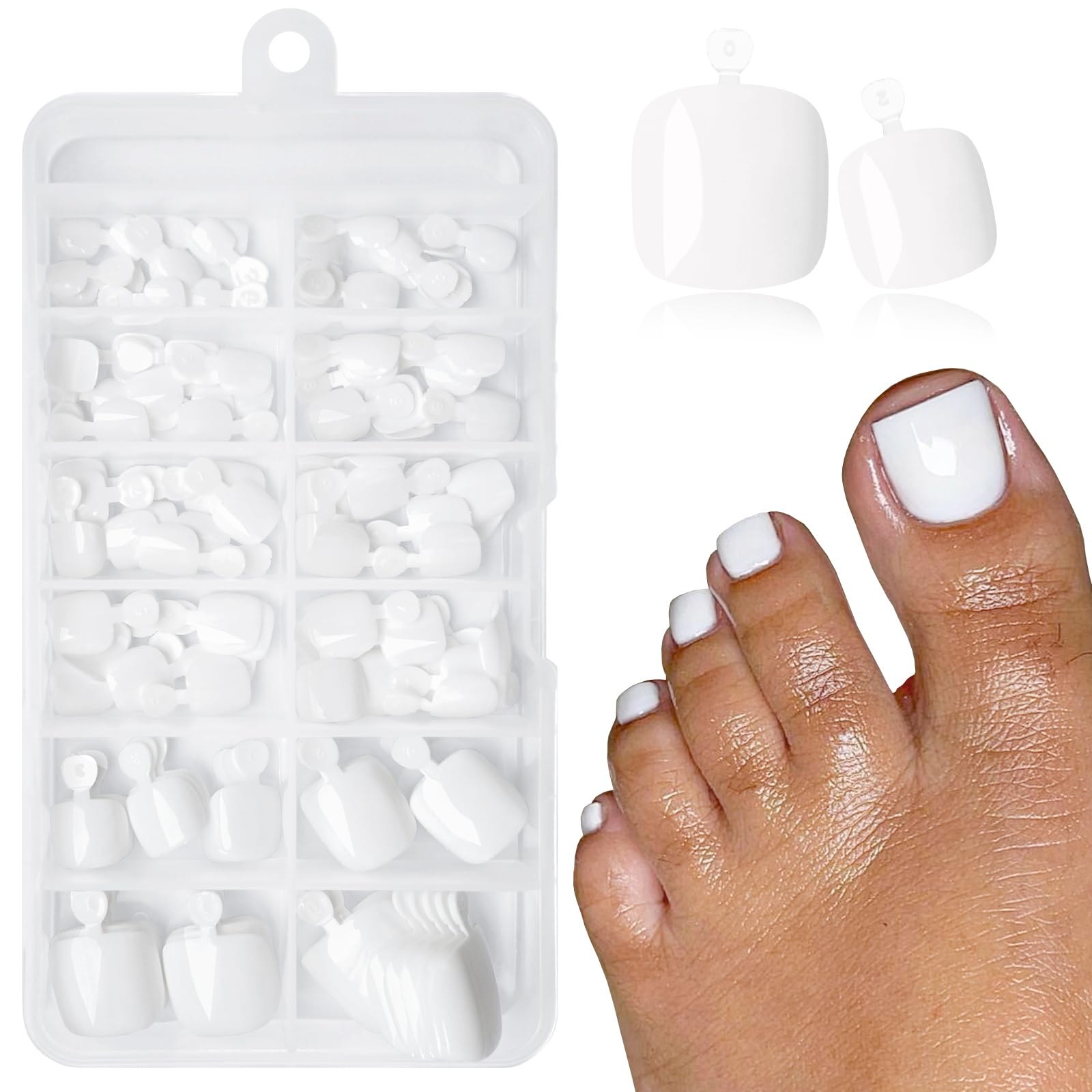 LoveOurHome kit de uñas para pies con presión, pedicure rápido en casa