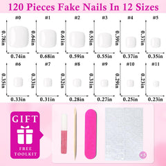 LoveOurHome acabado brillante en uñas de los pies para look moderno