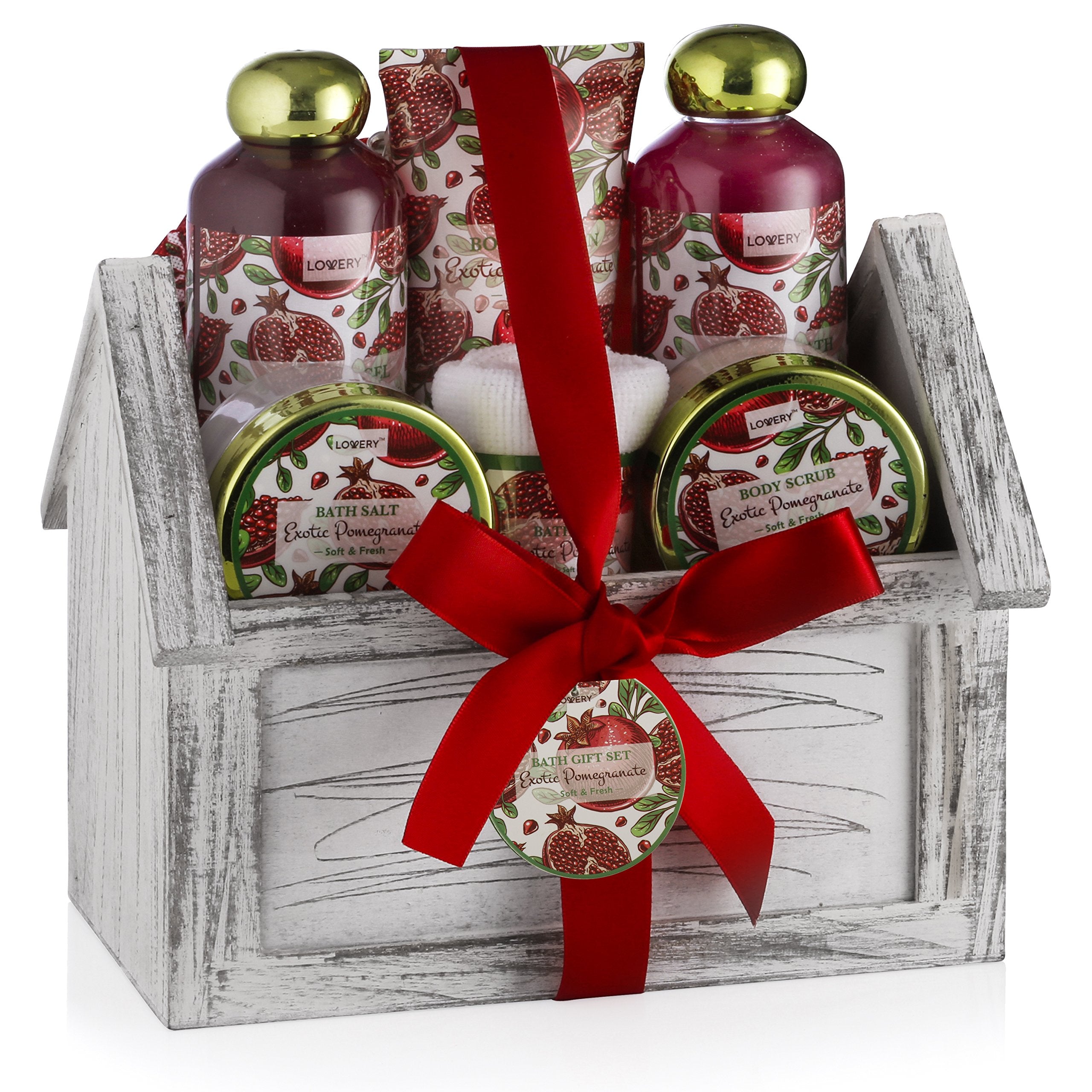 LOVERY coffret spa maison, ensemble complet prêt à offrir pour une détente à domicile.