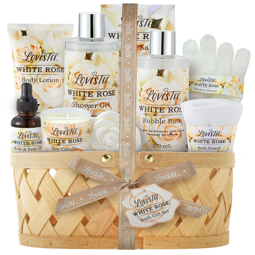 LOVESTEE cesta spa navidad para mujer, ideal para relajación y autocuidado.