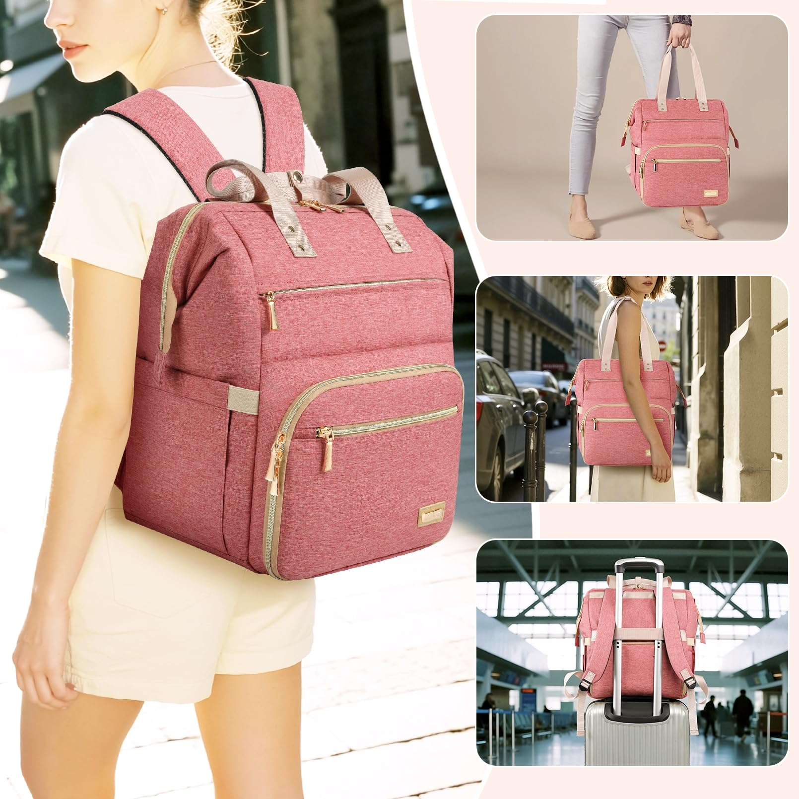 LTINVECK correa ajustable para transportar como mochila o bolso