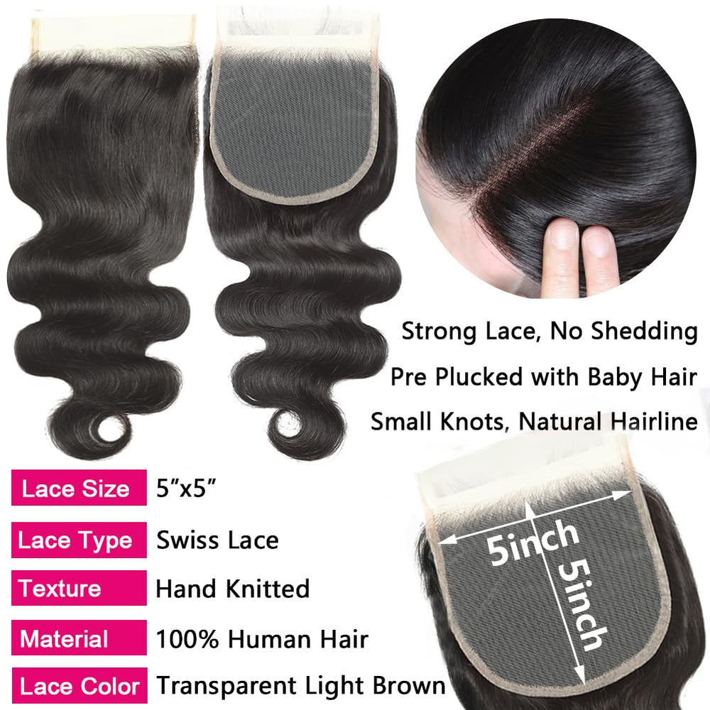 LUCASHA: mechas brasileñas de cabello virgen, peso por mechón de 90 g.