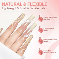 Luckyfairy Uñas Tip uso en casa para uñas personalizadas.