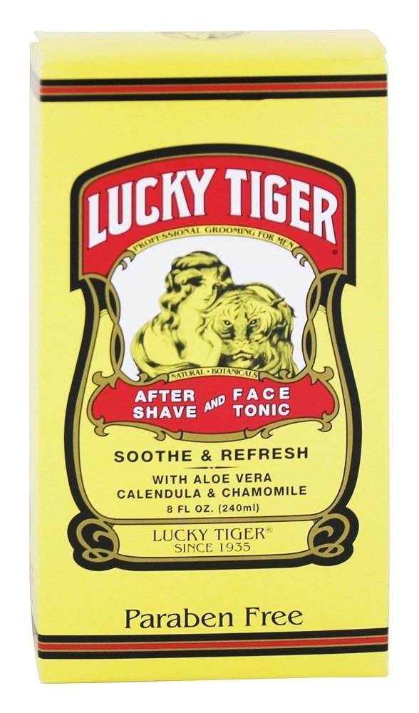 Lucky Tiger Tónico Chamomila: aroma suave y sensación refrescante en la piel