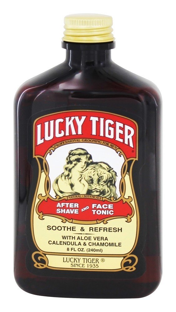 Lucky Tiger Tónico Sin Alcohol: fórmula suave para piel sensible