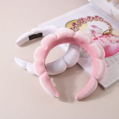 Luckybear banda terciopelo rosa suave y cómoda