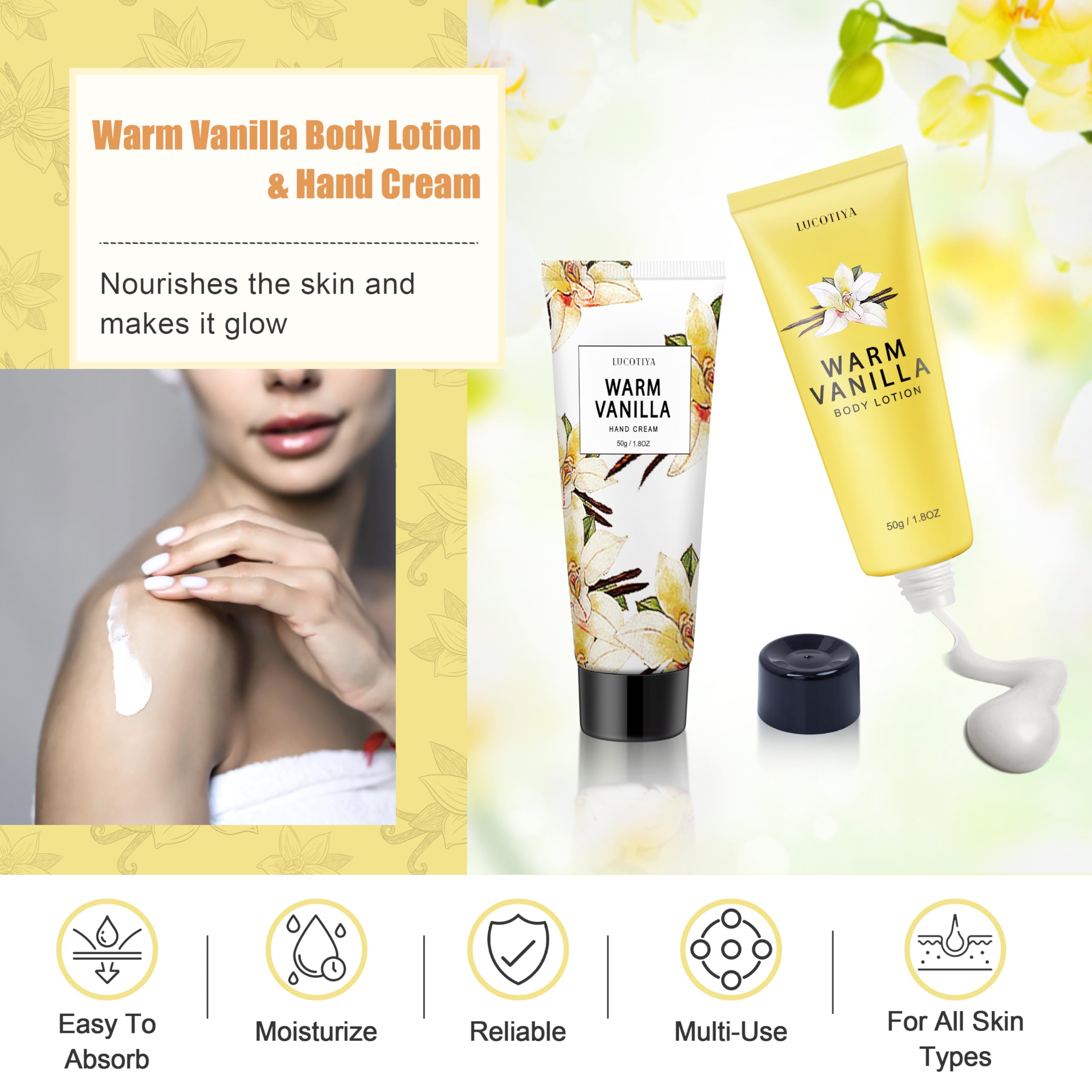 Jabon artesanal Lucotiya: limpieza suave y aroma vainilla para piel delicada.
