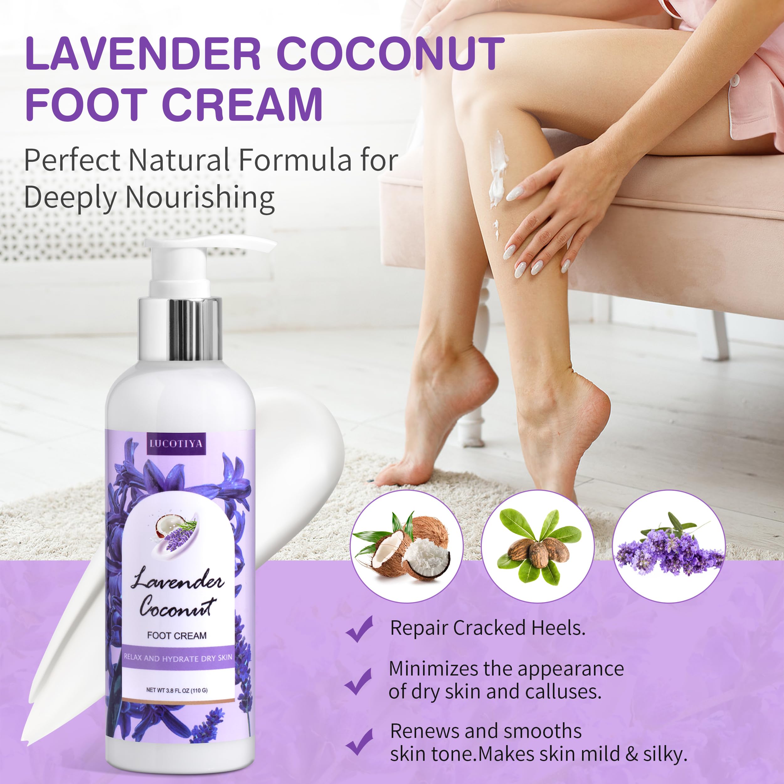 Kit de pedicura LUCOTIYA para uso en casa.