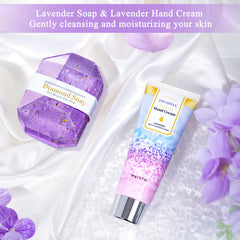 Sales de baño Lucotiya con lavanda para una experiencia relajante.